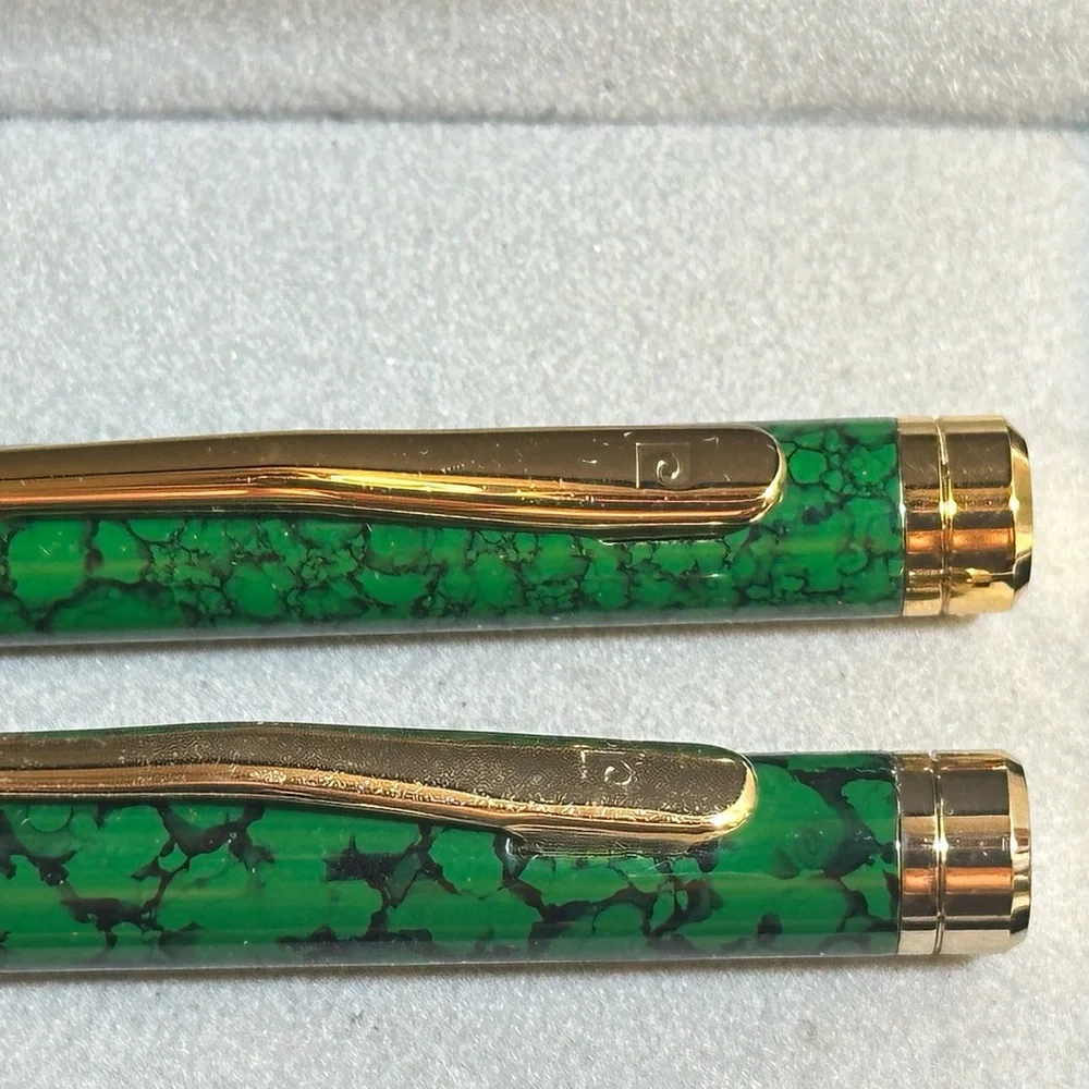 Pierre Cardin Twist Stylus Green Pen & Pencil set